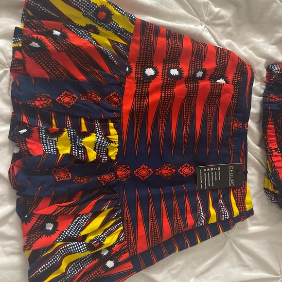 Ofuure Mini Skirt and crop top halter SET** - Picture 10 of 10